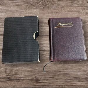 Antique German Birthday Book - Christian Remembrance 1880-1900